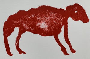 Armando - kleurenlitho | 'Das Tier' | 1999 kopen? Bied vanaf 200!