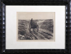 Max Liebermann - Ets, Karre in den Dünen kopen? Bied vanaf 100!