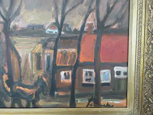 Constant Permeke - Boer en Werkpaard bij Avond kopen? Bied vanaf 300!