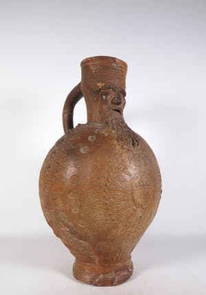 Curiosa - Aardewerken baardmankruik kopen? Bied vanaf 40!