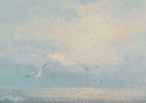 Niet of onleesbaar gesigneerd - Zeegezicht- Hollandse School gesigneerd kopen? Bied vanaf 1!