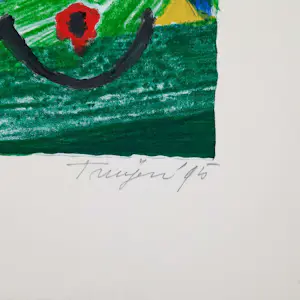 Hans Truijen - zeefdruk - Bloemen voor Gea 1/150 - 1995 - 25773 kopen? Bied vanaf 125!