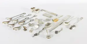 Lot van diverse zilveren voorwerpen kopen? Bied vanaf 200!