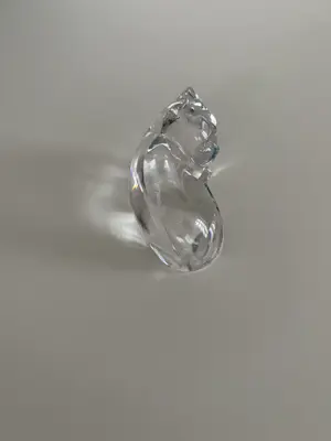 Val-Saint-Lambert - Een paar kristallen katten van Val Saint Lambert – model ontworpen door Katherine De Sousa. kopen? Bied vanaf 500!