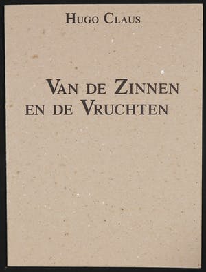 Hugo Claus - Offset, Van de Zinnen en de Vruchten kopen? Bied vanaf 20!