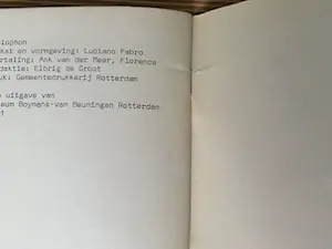 Luciano Fabro - Vademecum kopen? Bied vanaf 1!