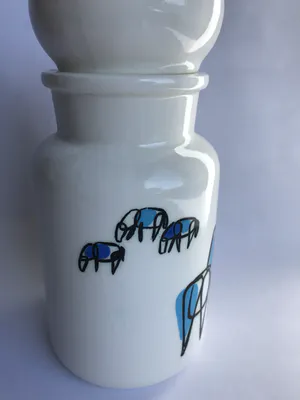 Royal Goedewaagen - jaren '60 apothekerspot met de afbeelding van koeien - decor 6/1 kopen? Bied vanaf 1!