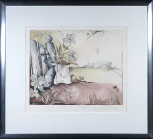 Rüdiger Brassel - Ets/Aquatint, Ein neuer Tag - Ingelijst kopen? Bied vanaf 1!