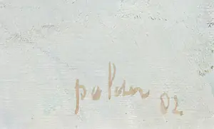 Rudi Polder - Olieverf op doek, Het eiland l'Aute - Ingelijst (Groot) kopen? Bied vanaf 50!