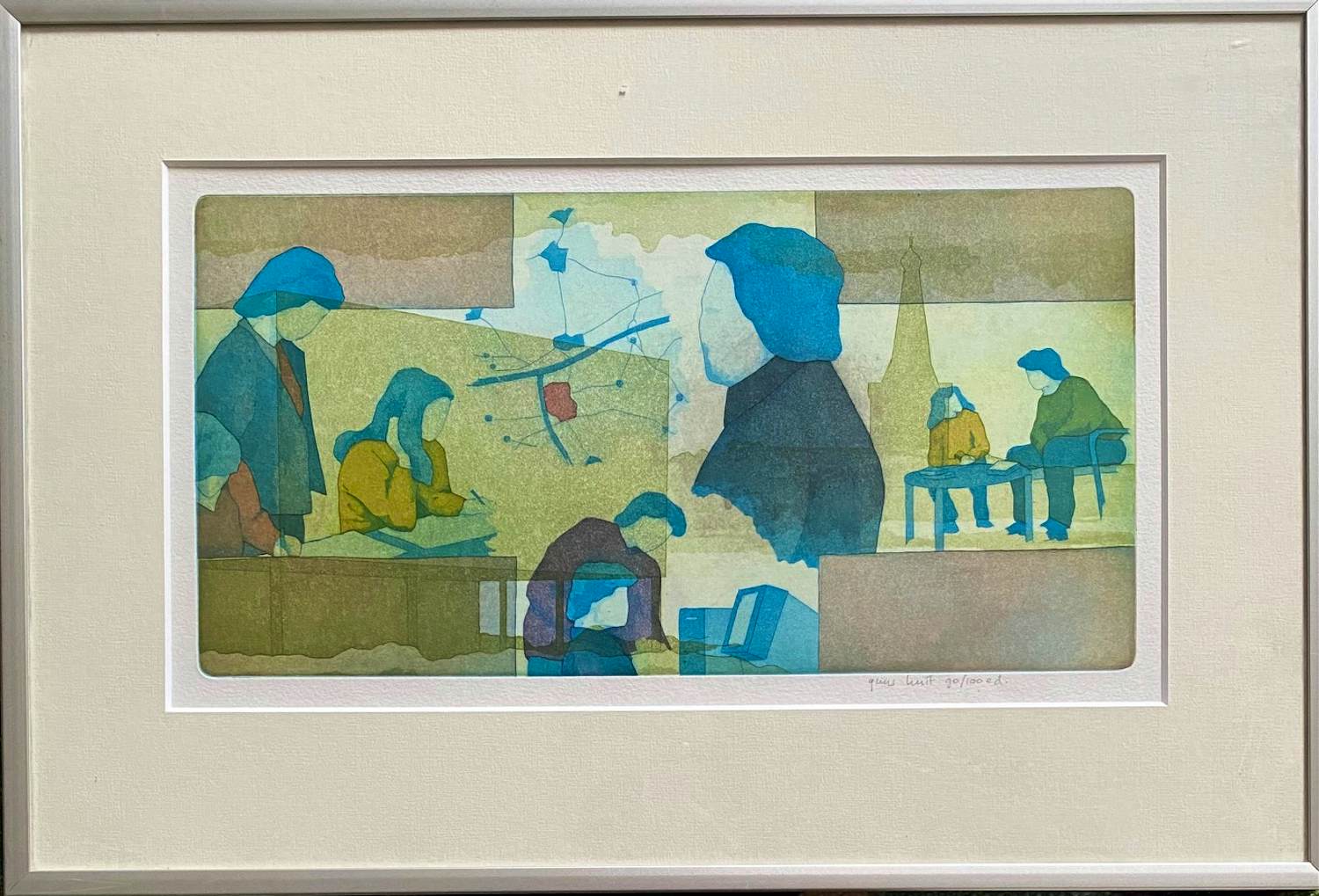 Guus Kuit - Compositie rond thema Werk kopen? Bied vanaf 39!