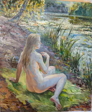 Dmitri Kostylov - Nimf bij de rivier kopen? Bied vanaf 700!