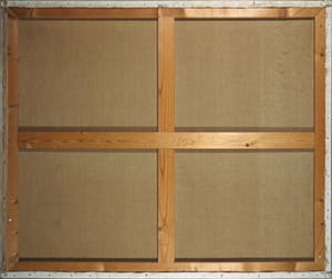 Niet of onleesbaar gesigneerd - Olieverf op doek, Abstracte compositie - Ingelijst (Zeer groot) kopen? Bied vanaf 10!