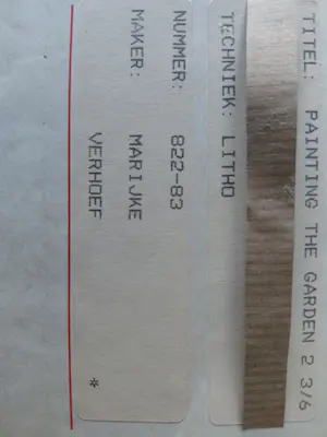 Marijke Verhoef - Paiting the garden 2 kopen? Bied vanaf 49!