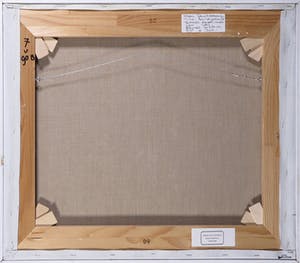 Paul Overhaus - Olieverf op doek, Aan het water - Ingelijst kopen? Bied vanaf 80!