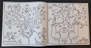 Keith Haring - Pop Shop kleurboek 1986. kopen? Bied vanaf 300!