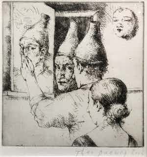 Theo Daamen - zelfportret verkocht voor € 35!