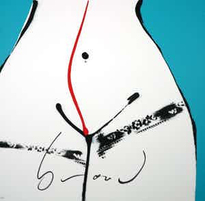 Herman Brood - Zeefdruk, Hips verkocht voor € 150!