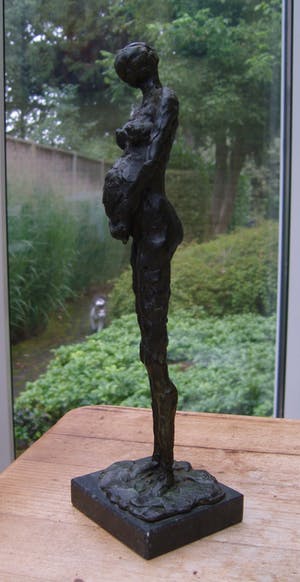 Brons (Onbekend) - "zwanger" Topbeeldje!! kopen? Bied vanaf 150!