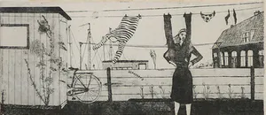 Hans Peters - Litho, Lichte koelte - Ingelijst kopen? Bied vanaf 1!