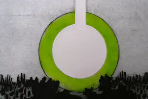 Peter Oosterbos - in kleine oplage gemaakte Ets & aquatint "groene Sirkel" - 1975 - gesigneerd kopen? Bied vanaf 38!