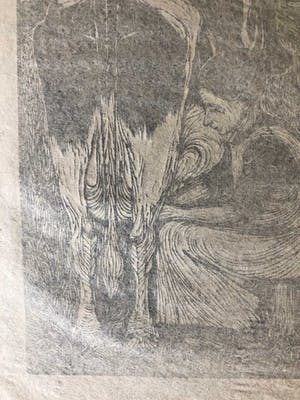 Jan Mankes - Houtsnede Koemelkster kopen? Bied vanaf 275!