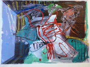 Bep Toscani - abstract bird kopen? Bied vanaf 30!