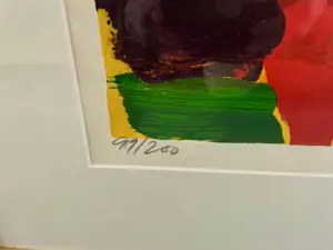 Jan Cremer - Zeefdruk - Tulpen 2 - Ingelijst - art glas kopen? Bied vanaf 340!