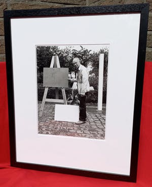 Ronny Heirman - Roger Raveel, foto (netjes ingelijst) kopen? Bied vanaf 175!