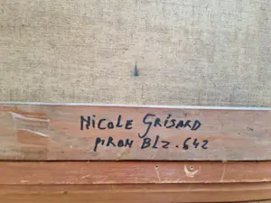 Nicole Grisard - Stilleven met fruit en vaas kopen? Bied vanaf 40!