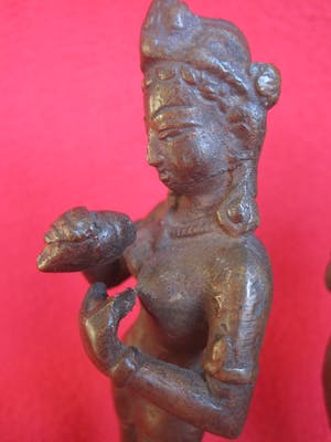 Brons (Onbekend) - Lakshmi en Radha. kopen? Bied vanaf 45!