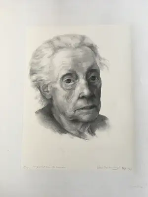 Aart van Dobbenburgh - 12e portret van mijn moeder kopen? Bied vanaf 30!