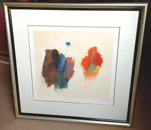Eugène Brands - Nuages, litho (zeer mooi ingelijst) kopen? Bied vanaf 395!