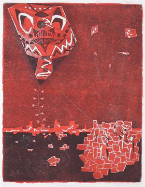 Pauline Braat - Ets en aquatint, Vliegeren kopen? Bied vanaf 1!
