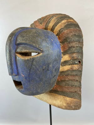 Dan - 210965 - Old Tribal Used African Mask from the Dan People - Liberia. kopen? Bied vanaf 35!