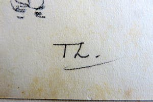 Willem Bastiaan Tholen - Twee tekeningen uit de schetsboeken van W.B.Tholen kopen? Bied vanaf 150!