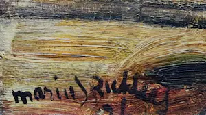 Marius Richters - Fraai omstreeks 1930 geschilderd olieverf "naderende zomerstorm" gesigneerd kopen? Bied vanaf 437!