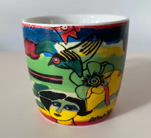 Corneille - Mok + drie onderzetters kopen? Bied vanaf 1!