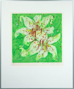 Henny van der Vegt - Litho, Zonder titel - Ingelijst kopen? Bied vanaf 20!
