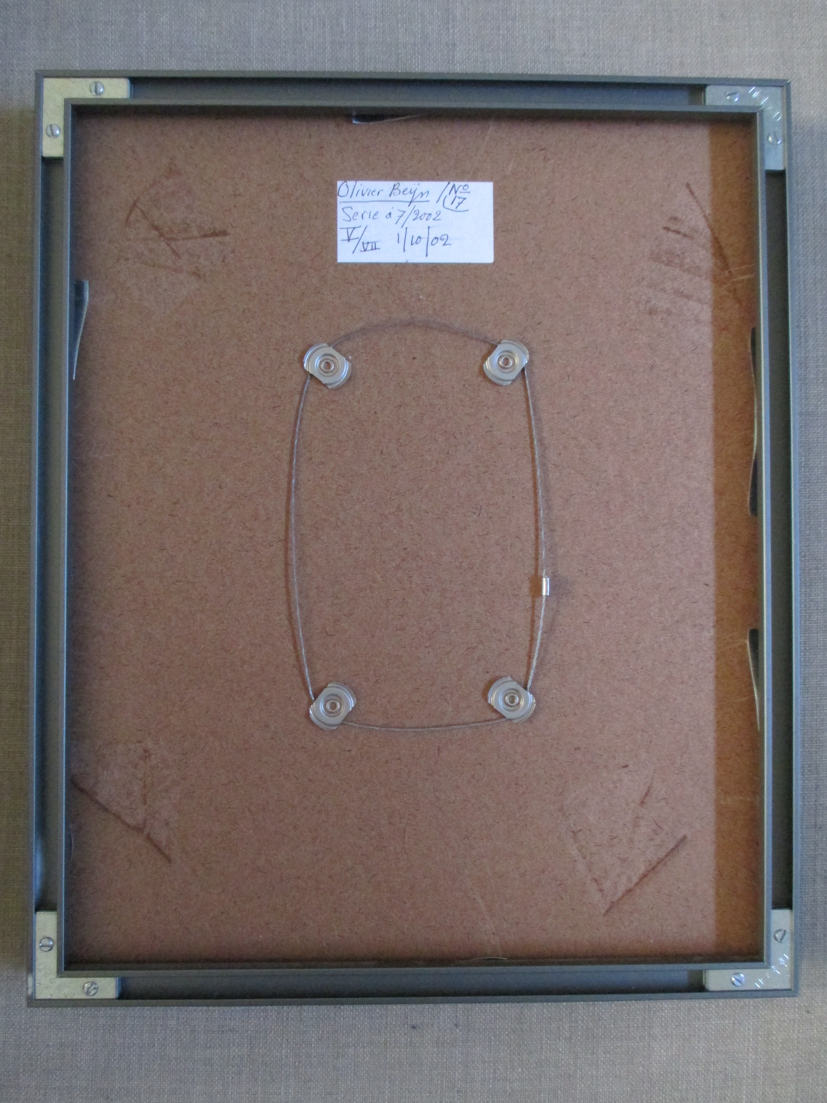 Olivier Beijn - Gelijste kleurenets Compositie VII kleine oplage kopen? Bied vanaf 45!