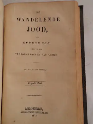 Eugene Sue - De Wandelende Jood - uit het Frans vertaald - eerste druk - 1844-1845 kopen? Bied vanaf 200!