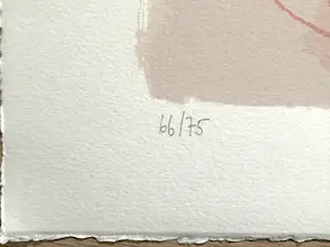 Milena Tlusta - abstracte zeefdruk zonder titel kopen? Bied vanaf 35!