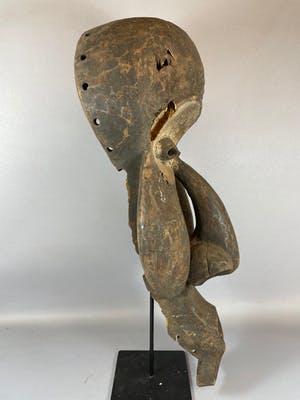 Dogon - Old Tribal used African Suku mask - Congo. kopen? Bied vanaf 45!