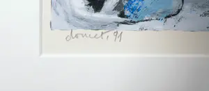 Jacques Doucet - Zeefdruk, Abstracte compositie - Ingelijst (Groot) kopen? Bied vanaf 150!