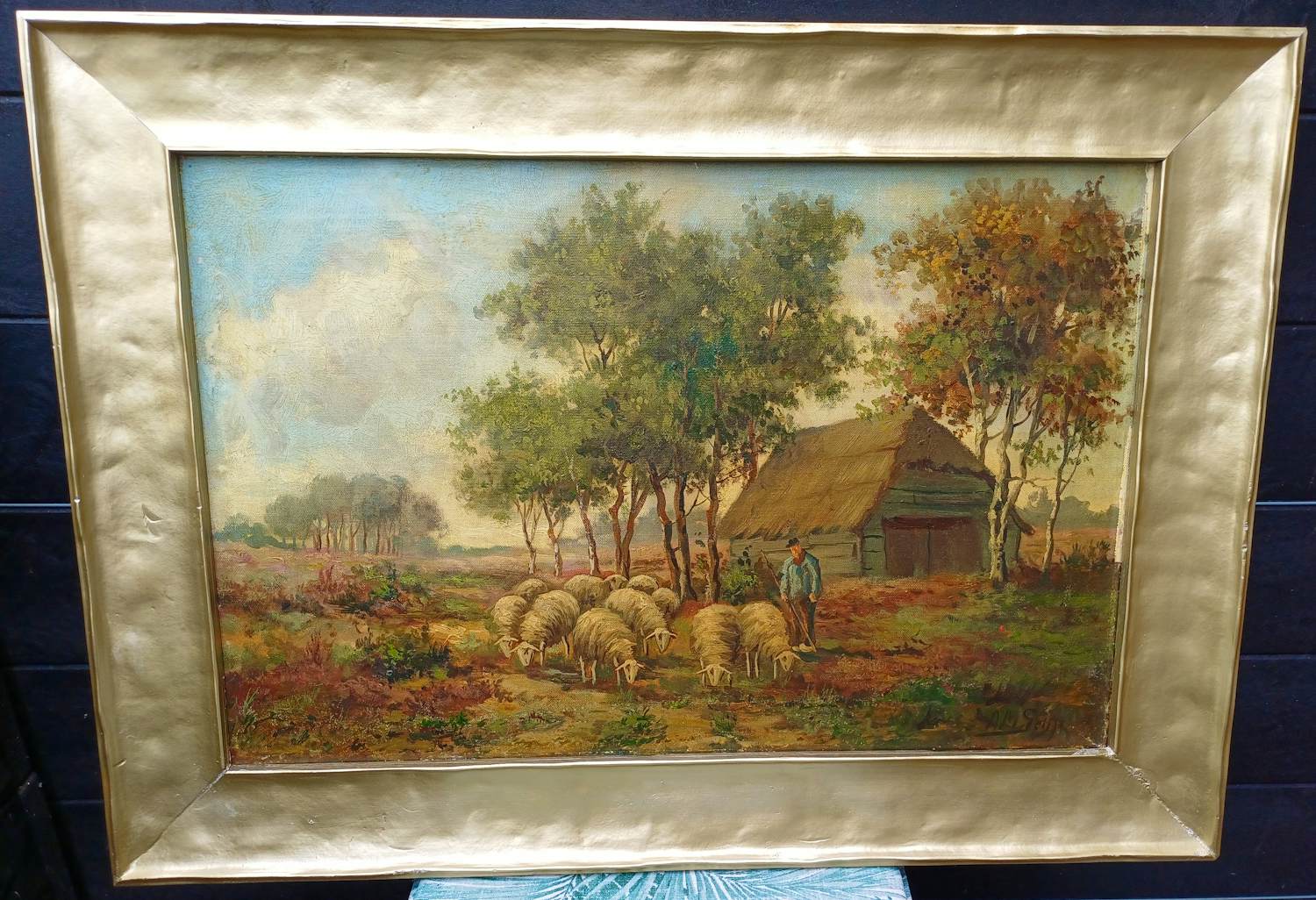 Adriaan Marinus Geijp - schapen op de hei kaufen? Bieten Sie von 325!