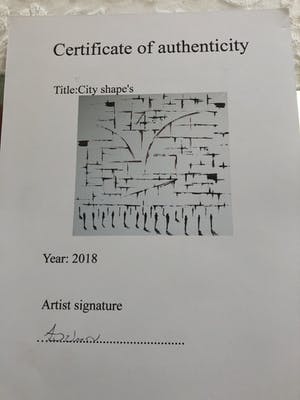 Filip ŁOZIŃSKI - Abstract figuren kopen? Bied vanaf 145!