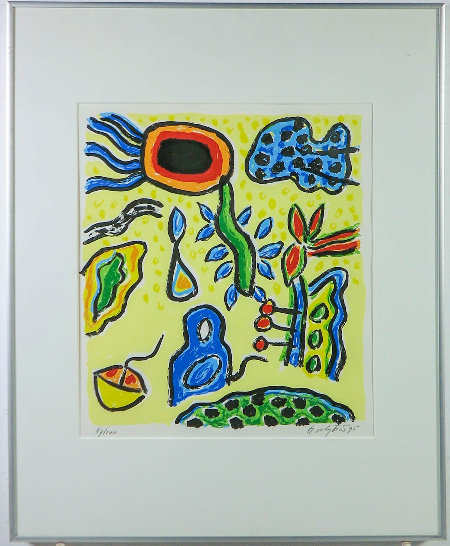 Keimpe Kootstra - Zeefdruk, Z.T. - Ingelijst kopen? Bied vanaf 50!