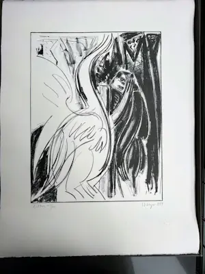 Fred Bervoets - Map 'Dimensie' met 10 litho's van o.a. Fred Bervoets kopen? Bied vanaf 100!