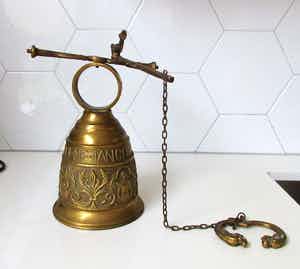 Koperen kerkbel verkocht voor € 1!