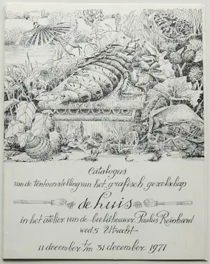 Grafisch Gezelschap de Luis - 2x catalogus met afbeeldingen van o.a. Peter Vos en Charles Donker kopen? Bied vanaf 20!