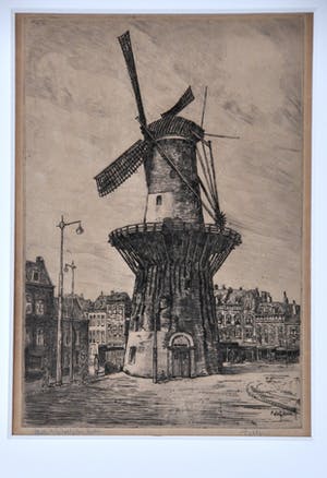 Frans de Groen - Rotterdam, Molen a/h Oostplein 080-FG kopen? Bied vanaf 35!